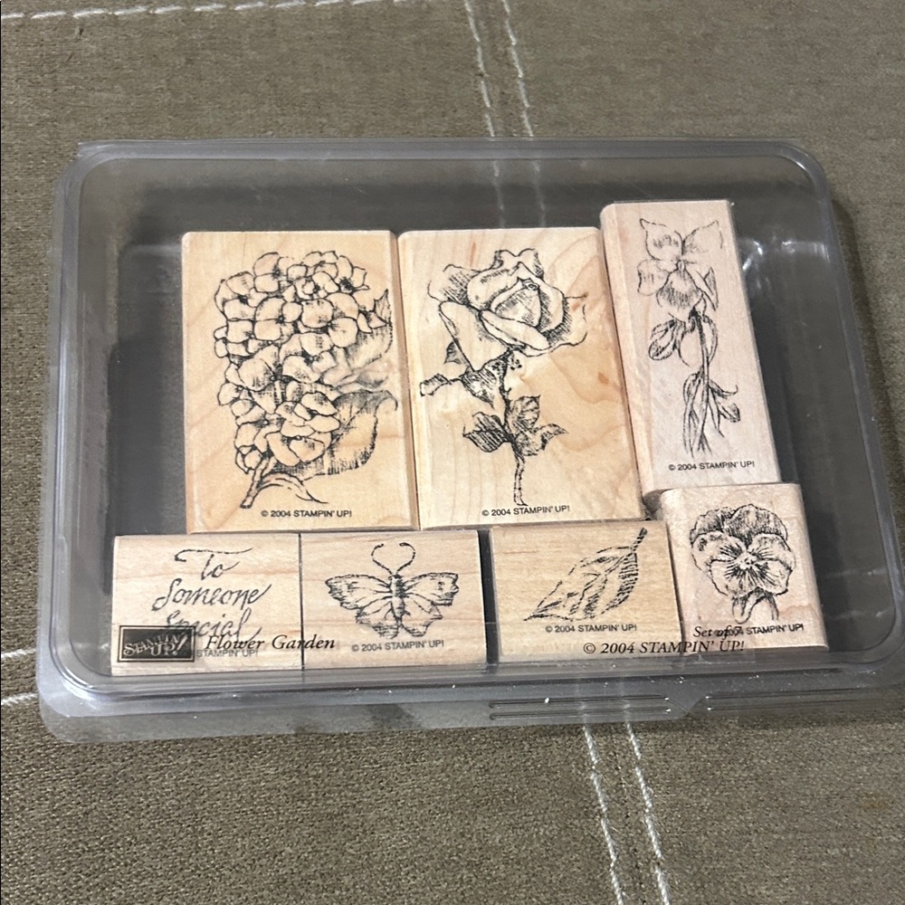 Stampin' Up! Flower Garden 7 Piece Stamp Collection